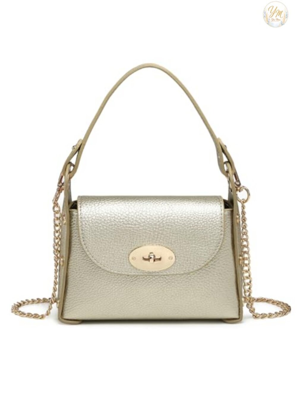 VONMAY Studded PU Vegan Leather Crossbody Clutch Mini Evening Bag